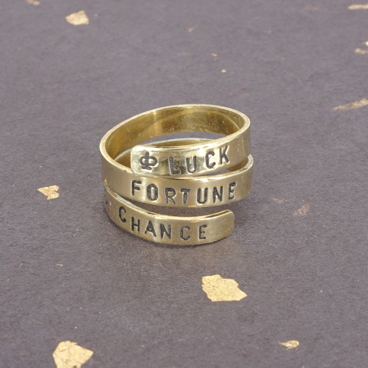 Anello giro LUCK FORTUNE & CHANCE ANELLO GIRO LUCK FORTUNE & CHANCE LOTI