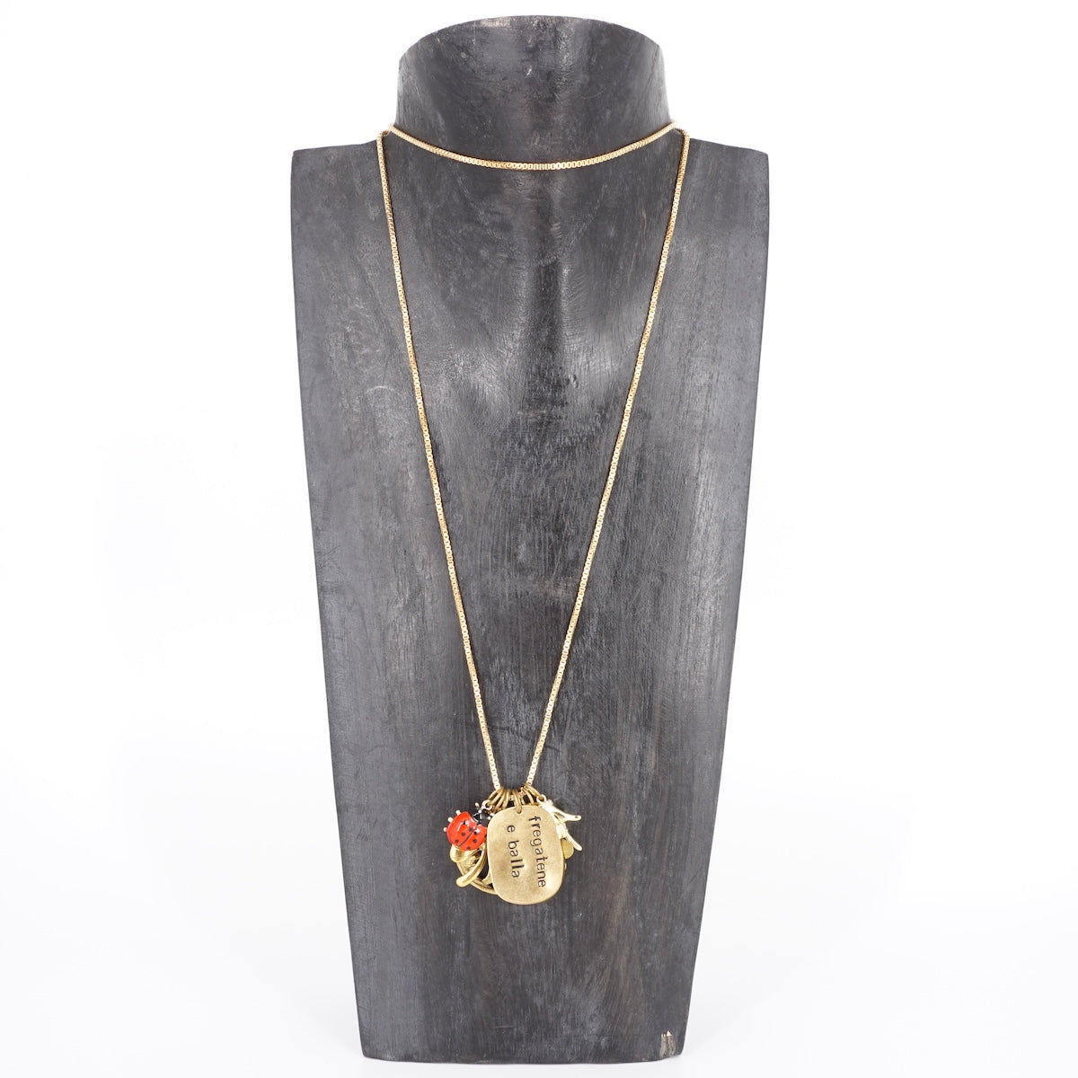 COLLANA MULTICHARM FREGATENE E BALLA COLLANA MULTICHARM FREGATENE E BALLA MR BIGGY