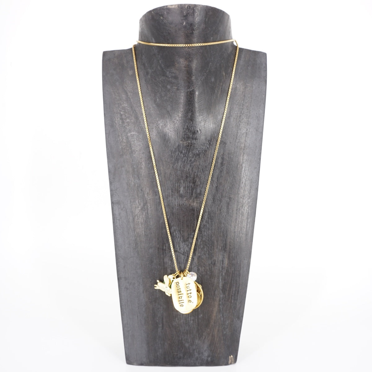 COLLANA MULTICHARM TUTTO E' POSSIBILE COLLANA MULTICHARM TUTTO È POSSIBILE MR BIGGY