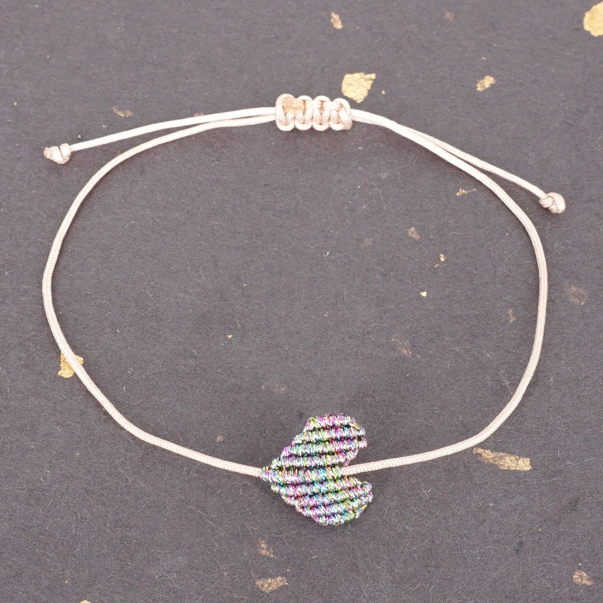 Braccialetto CUORE MINI arcobaleno BRACCIALETTO MINI CUORE ARCOBALENO NOMADEA