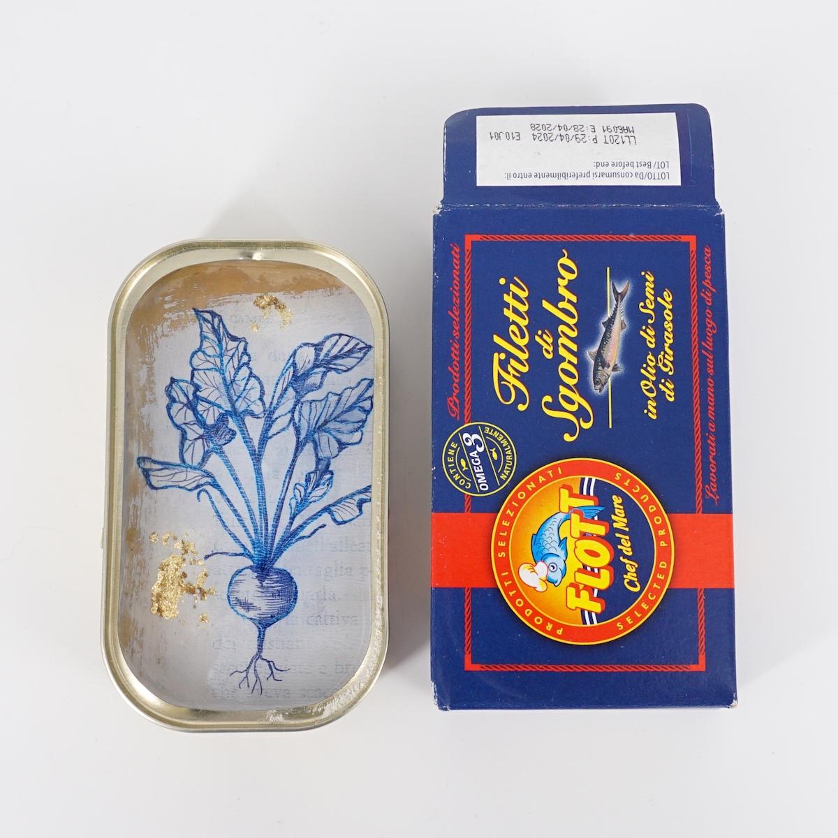 Latta di sgombro RAVANELLO LATTA DI SGOMBRO RAVANELLO ROSSANA MAGGI