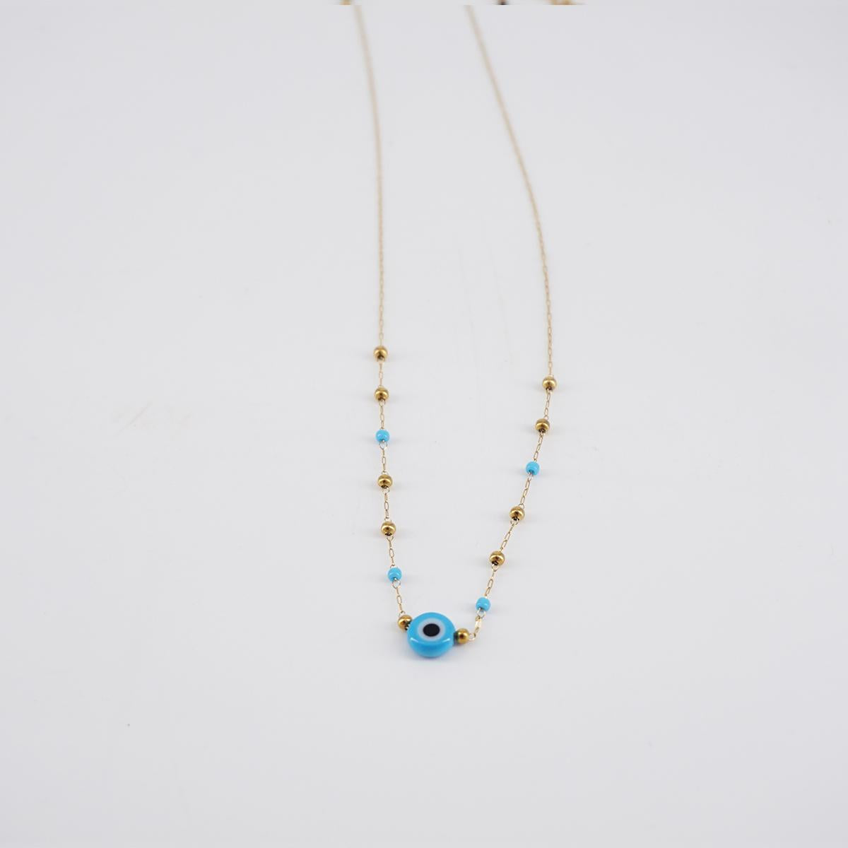 NUSA DUA COLLANA OCCHIO AZZURRO