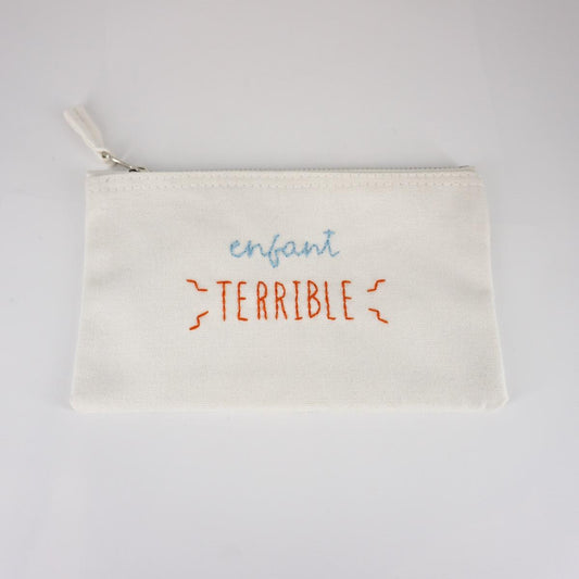 Piattina ricamata ENFANT TERRIBLE