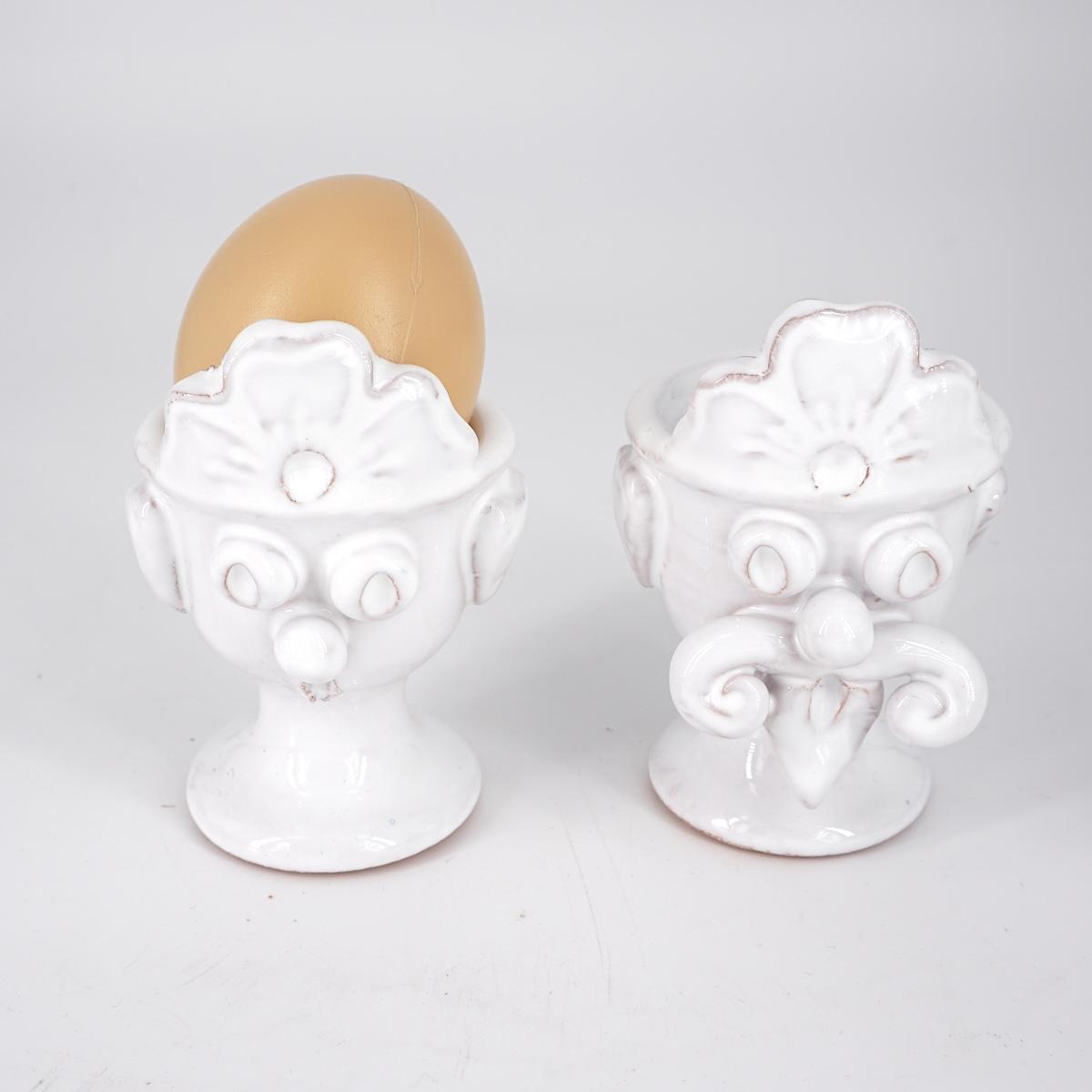 Mori egg cup QUADRIOGLI green