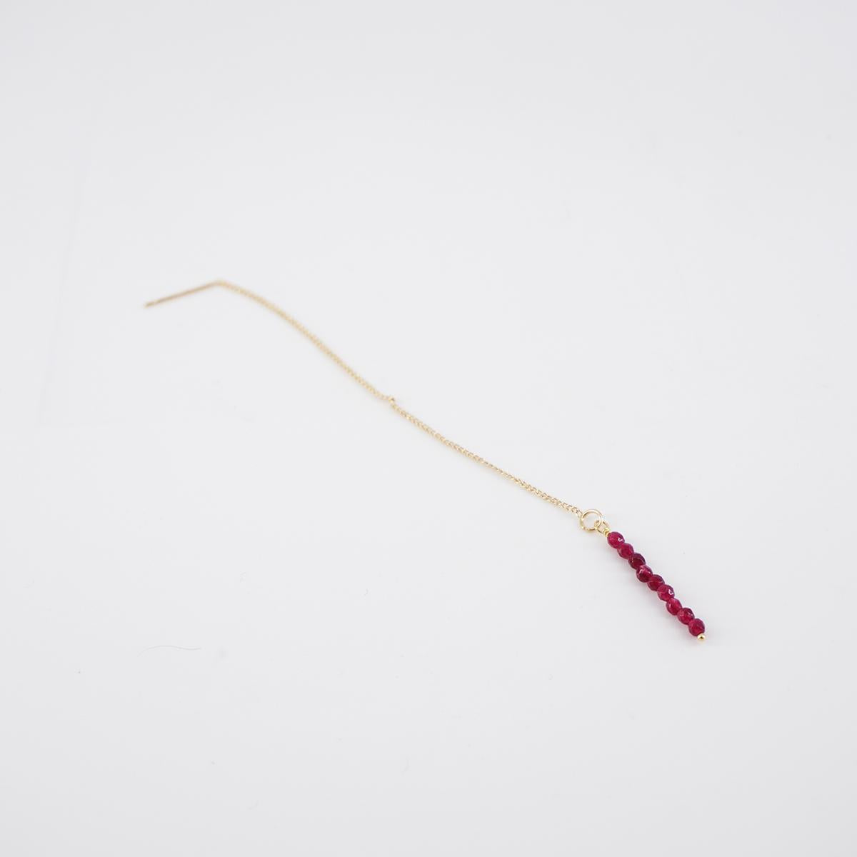 NOMADEA ORECCHINO LINEA MAGENTA