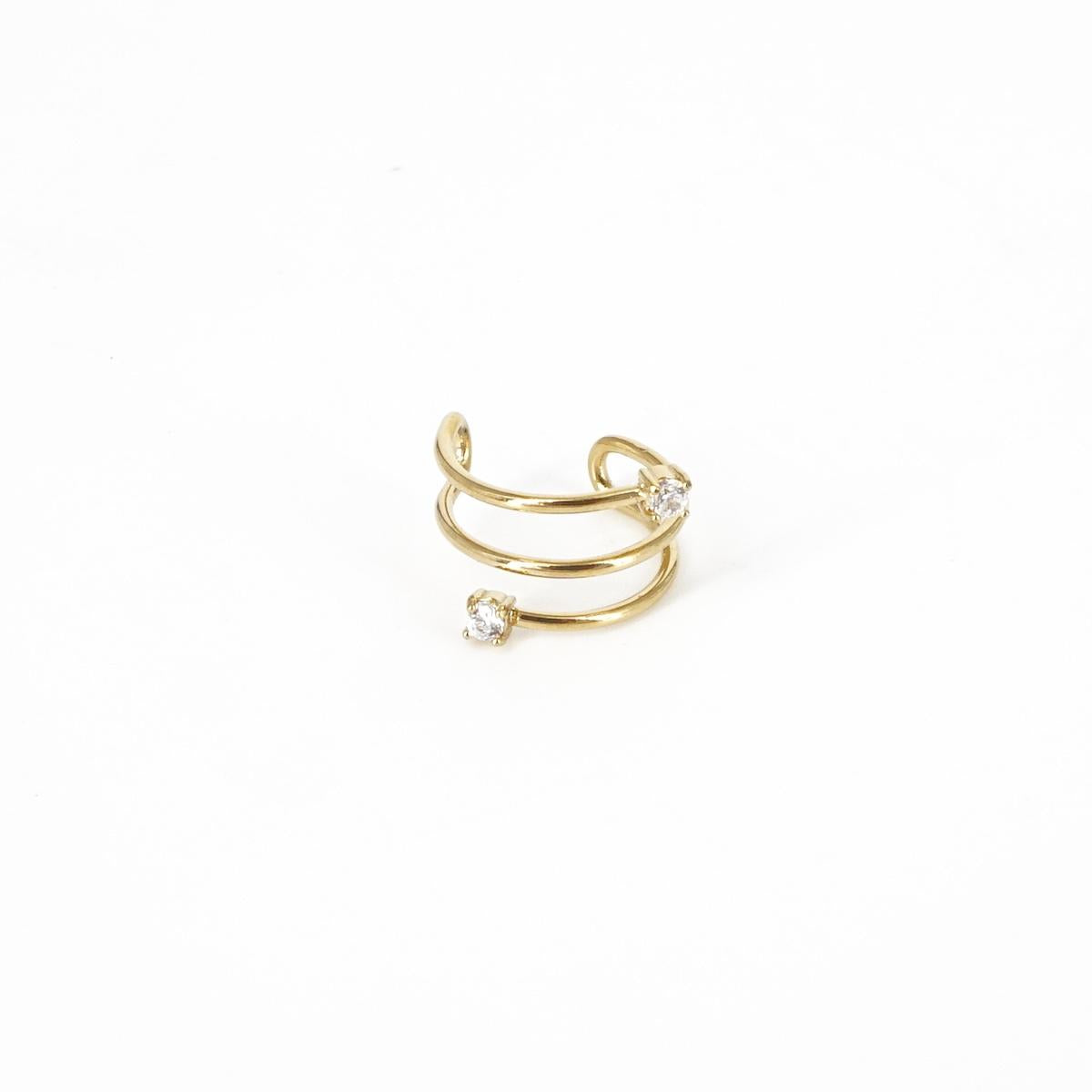 EARCUFF SPIRALE STRASS EARCUFF SPIRALE STRASS  SOPHIE GIOIELLI