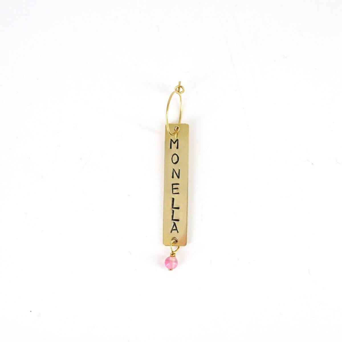 Orecchino MONELLA + perlina