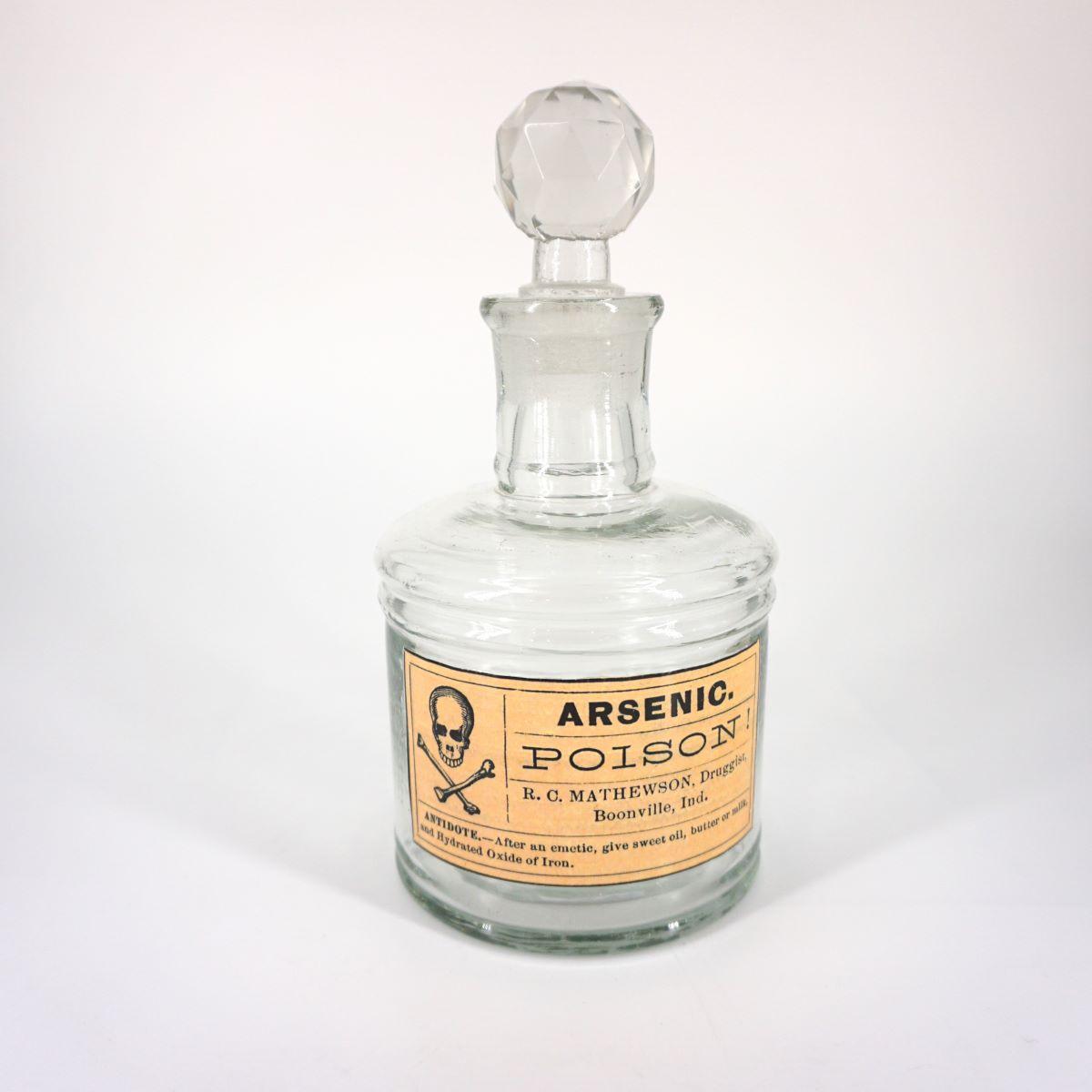 Bottiglia poison ARSENIC L
