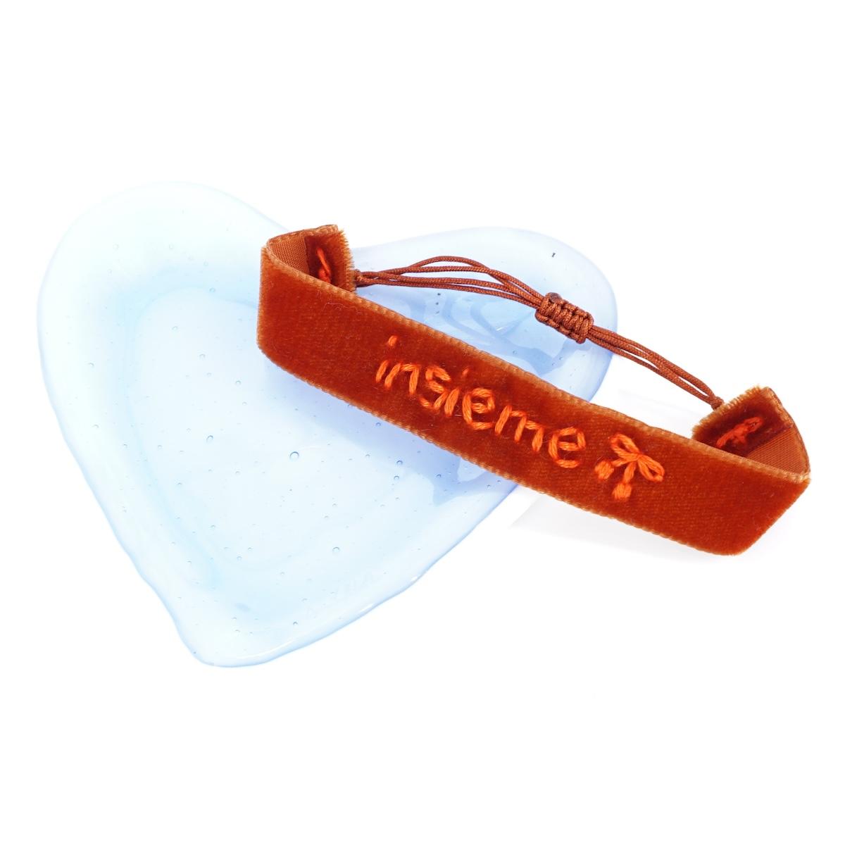 Bracciale in velluto INSIEME BRACCIALE VELLUTO INSIEME NOMADEA