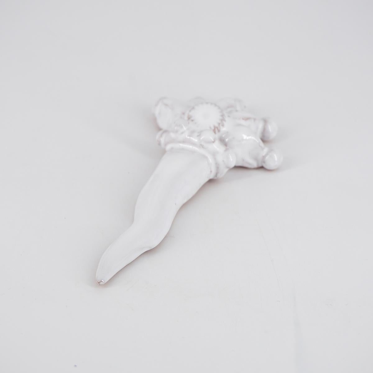 Small horn CORONA white