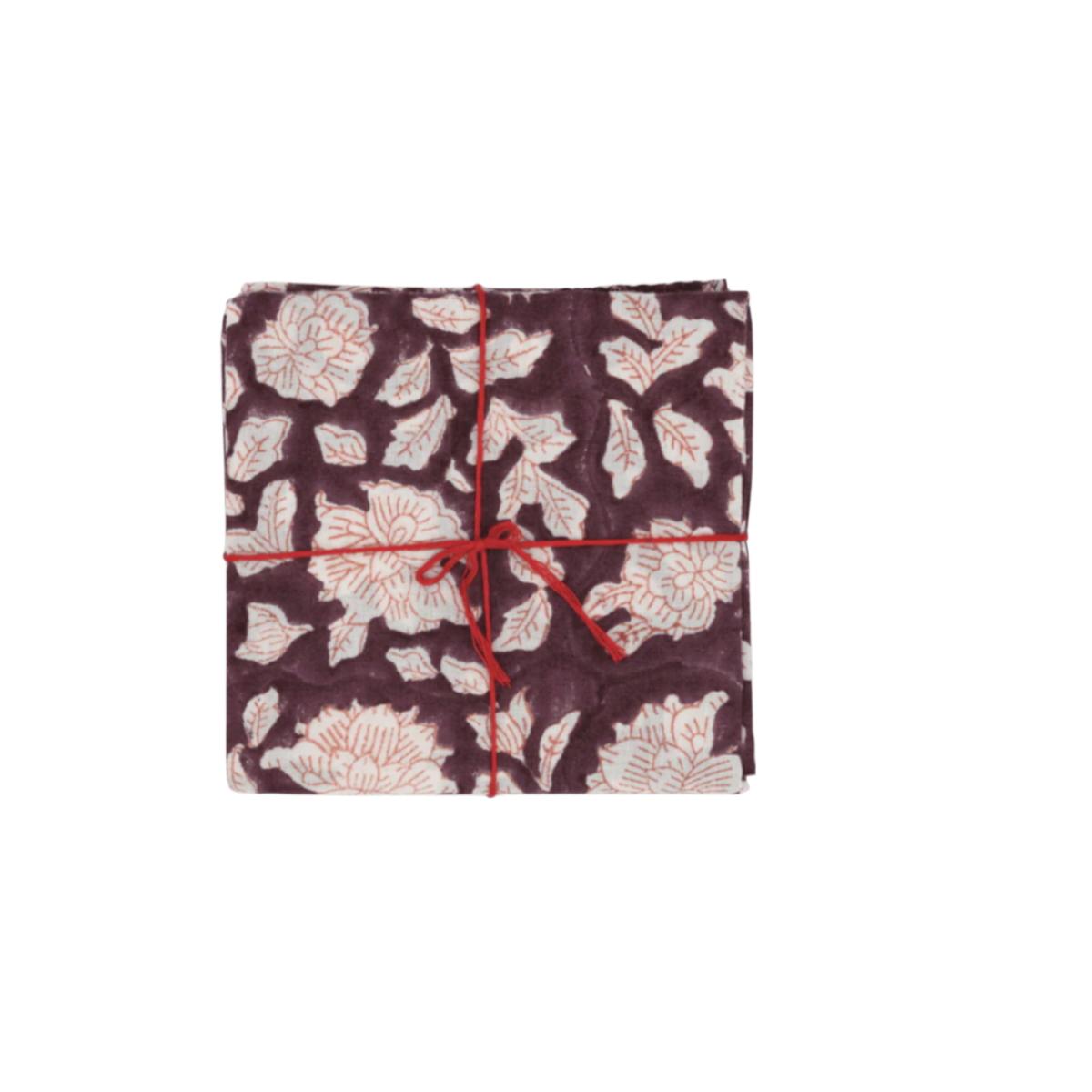 SET 4 TOVAGLIOLI IRIS PAISLEY SET 4 TOVAGLIOLI IRIS PAISLEY SUZETTE