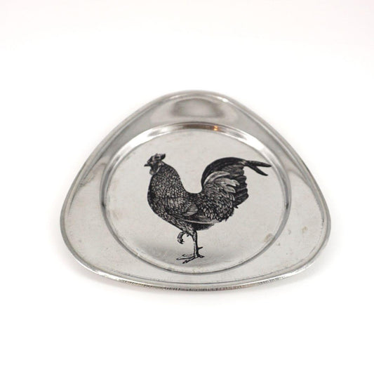 Piattino vintage GALLO TRIANGOLO STONDATO