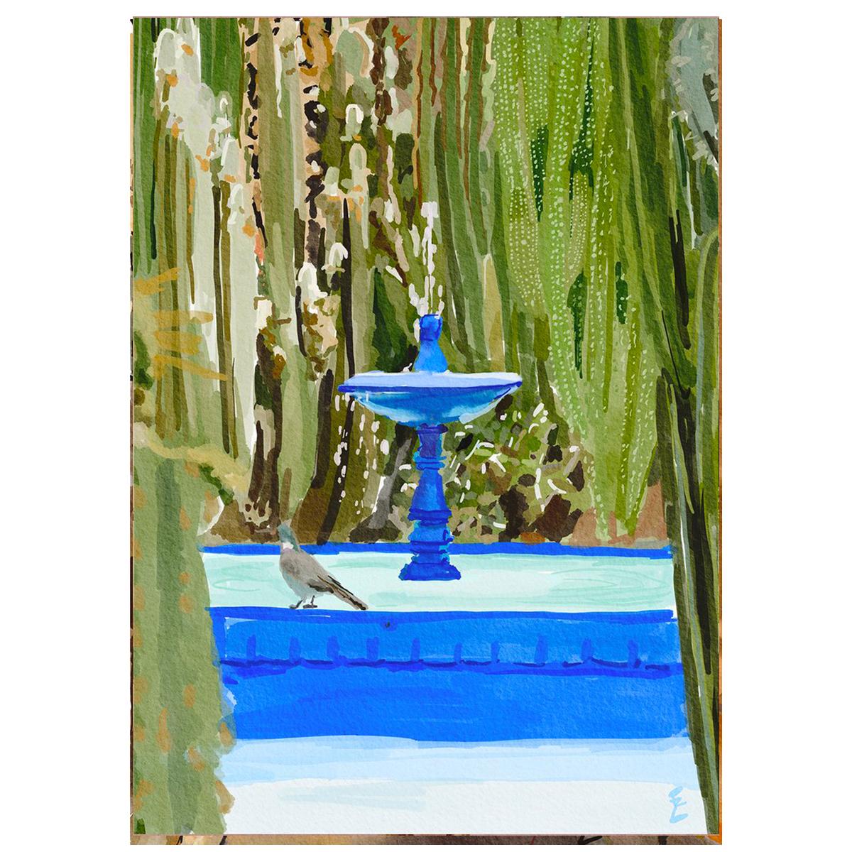 EKATERINA ZAGORSKA STAMPA DIGITALE 20X30MOROCCAN FOUNTAIN