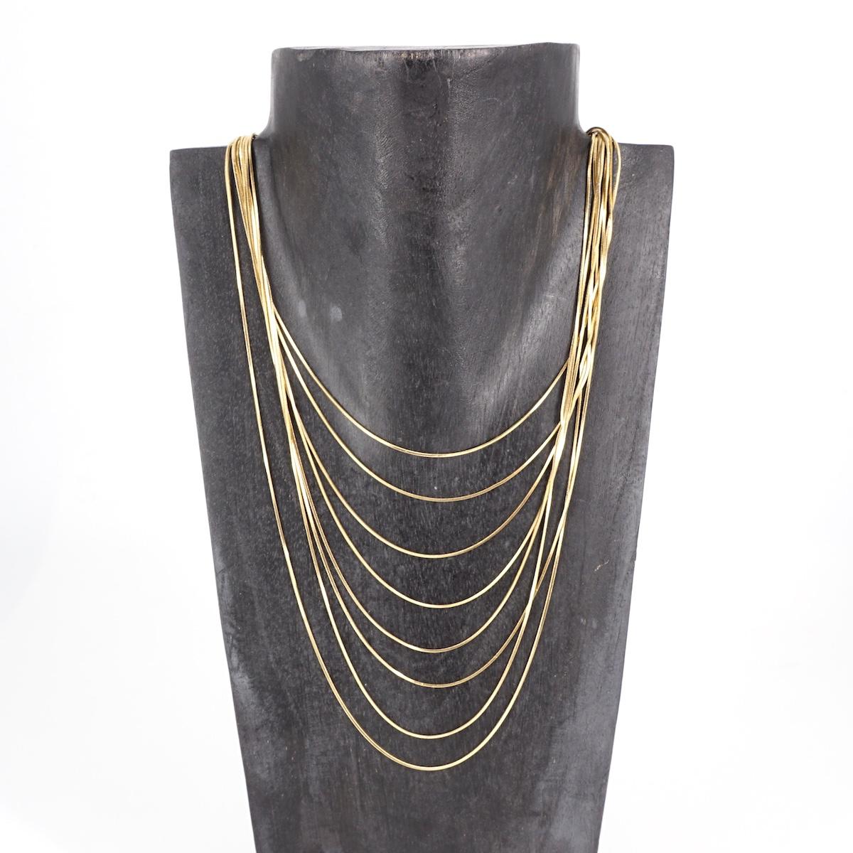 COLLANA CASCATA SNAKE