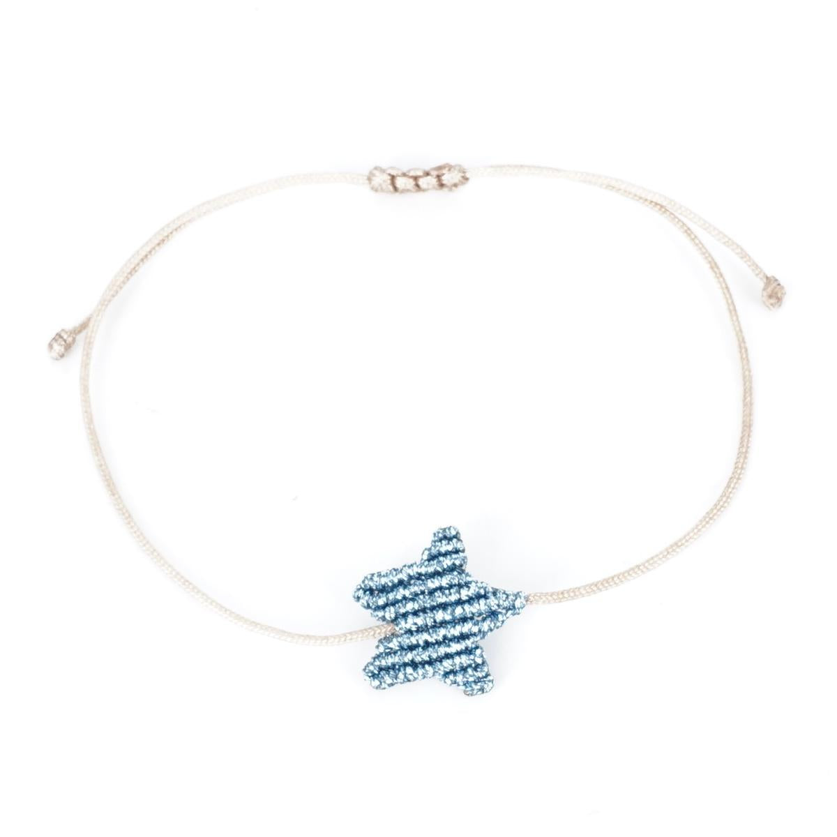 Braccialetto STELLA MINI azzurro BRACCIALETTO MINI STELLA AZZURRO NOMADEA