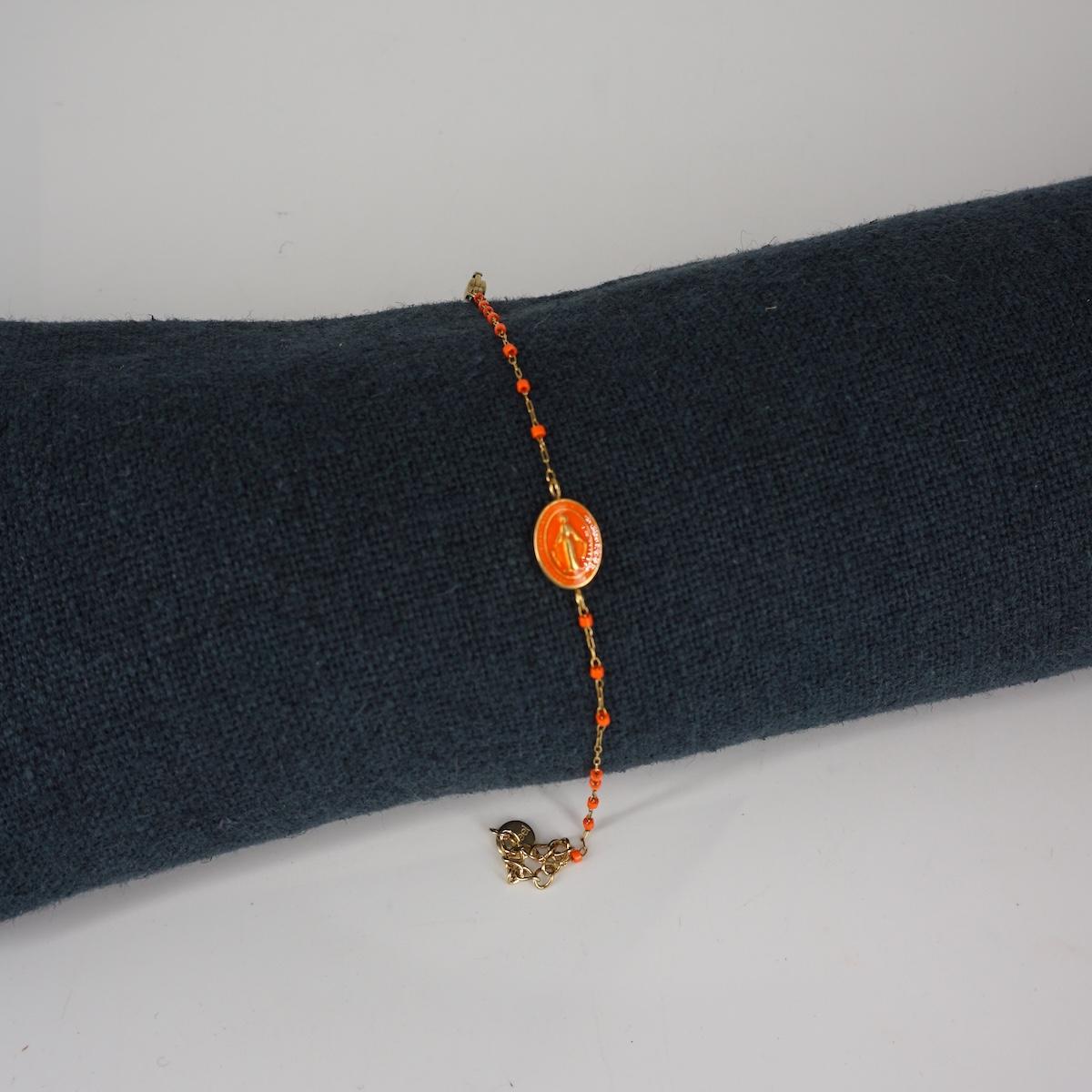 NUSA DUA BRACCIALE MADONNINA ARANCIO