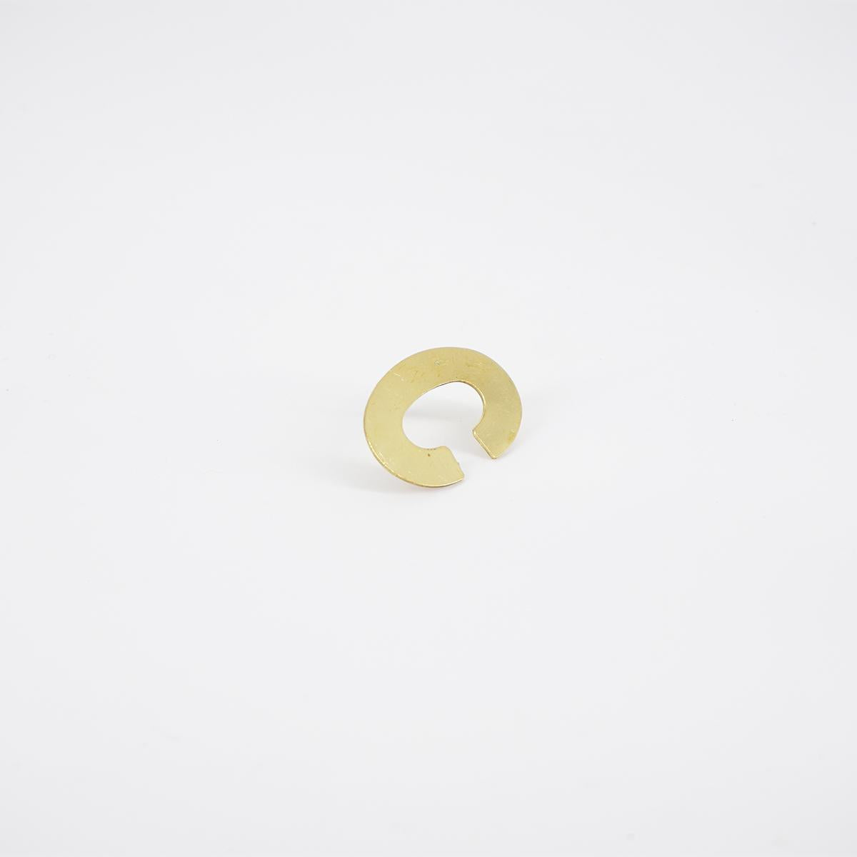 Decorative nail letter C