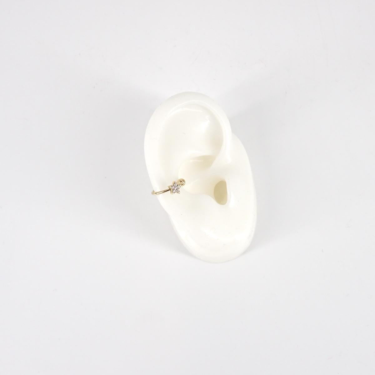 Earcuff STELLINA STRASS
