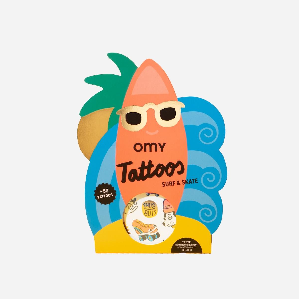 TATTOOS SURF AND SKATE TATTOOS SURF AND SKATE OMY