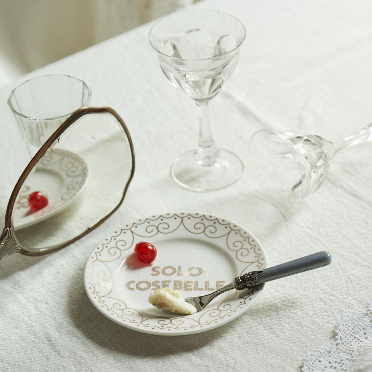 ONLY BEAUTIFUL THINGS gold saucer