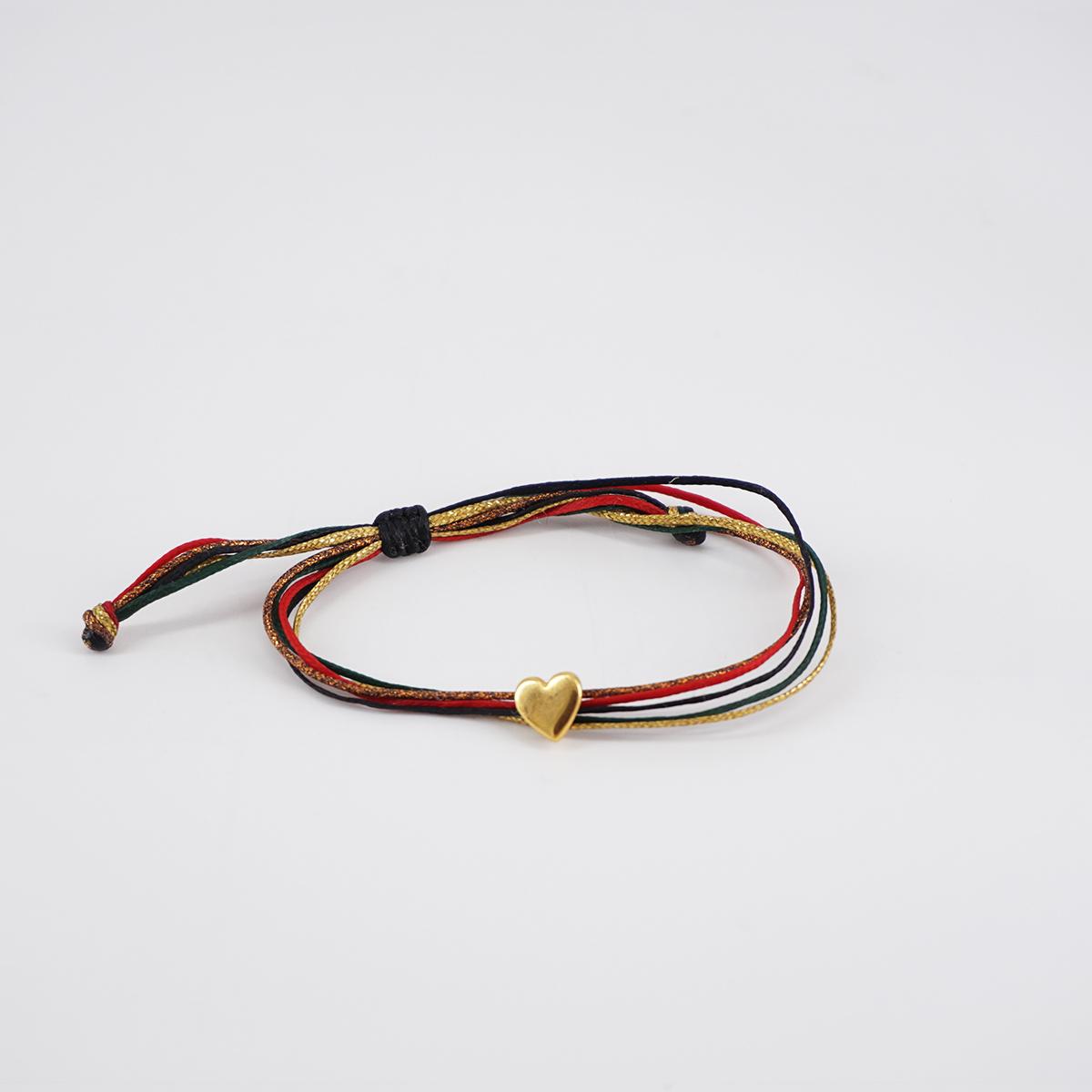 5-strand HEART bracelet
