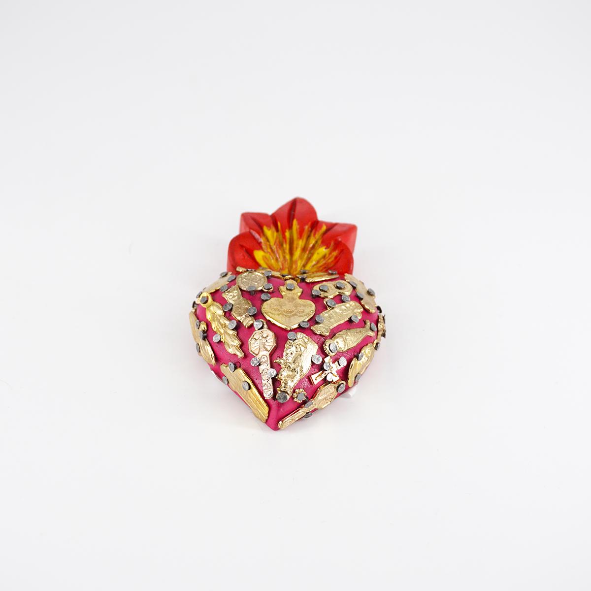 ARTE FASHION MEXICO CUORE LEGNOSMALL ROSA
