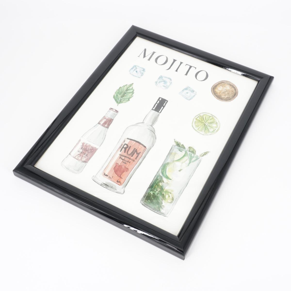 MOJITO originale con cornice MOJITO  CATERINA BERTA