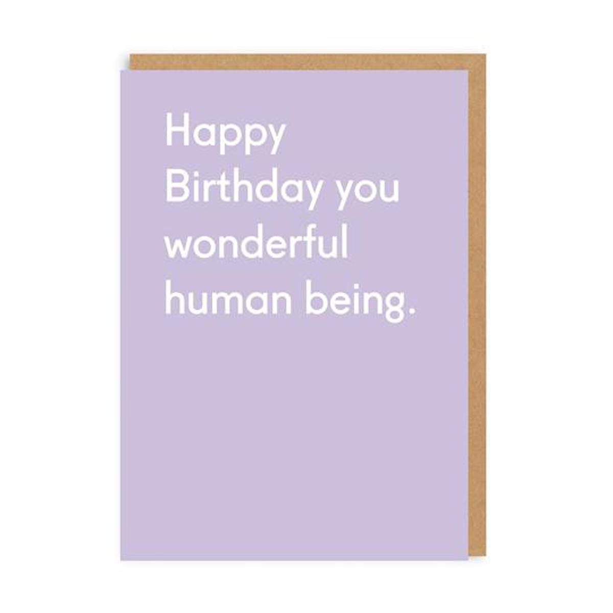 OHHDEER WONDERFUL HUMAN BEING