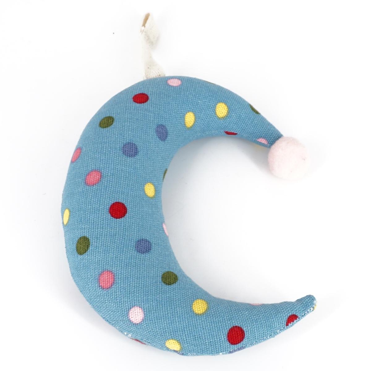 LUNA azzura a pois multicolor LUNA AZZURRA POIS MULTI  NARKISSO