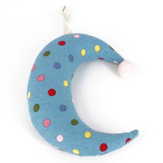 LUNA azzura a pois multicolor LUNA AZZURRA POIS MULTI  NARKISSO