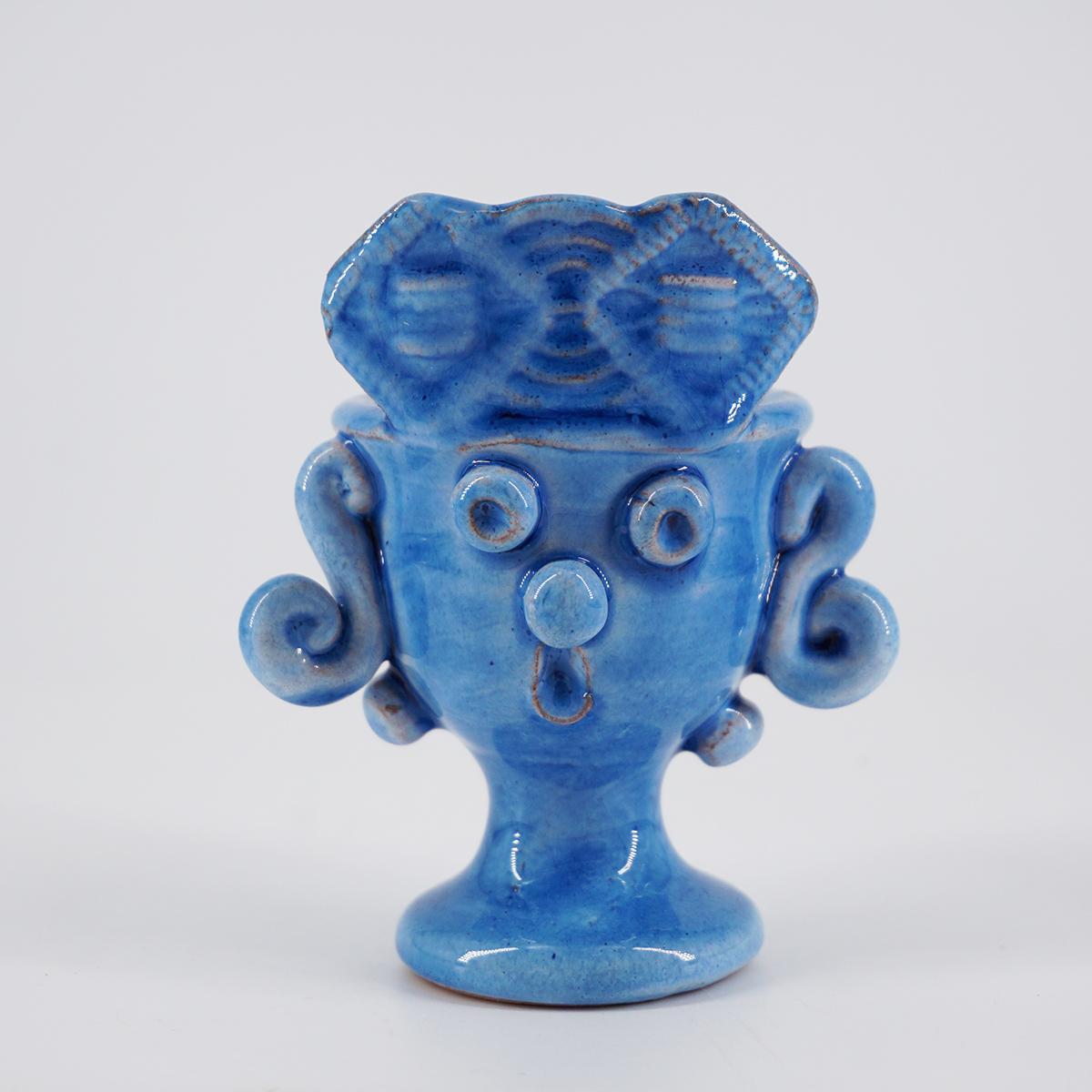 Mori egg cup GRECA light blue