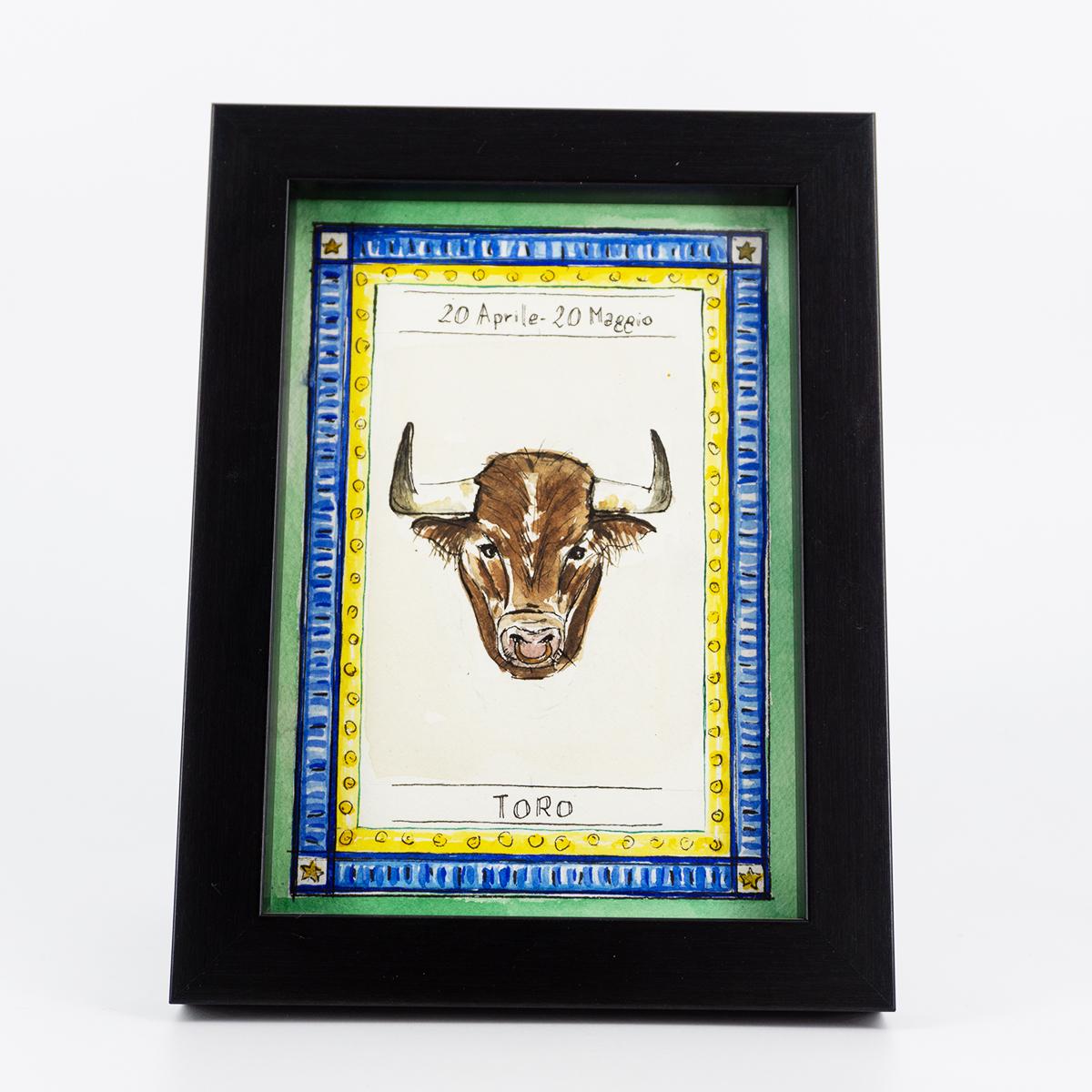 Quadretto zodiaco TORO