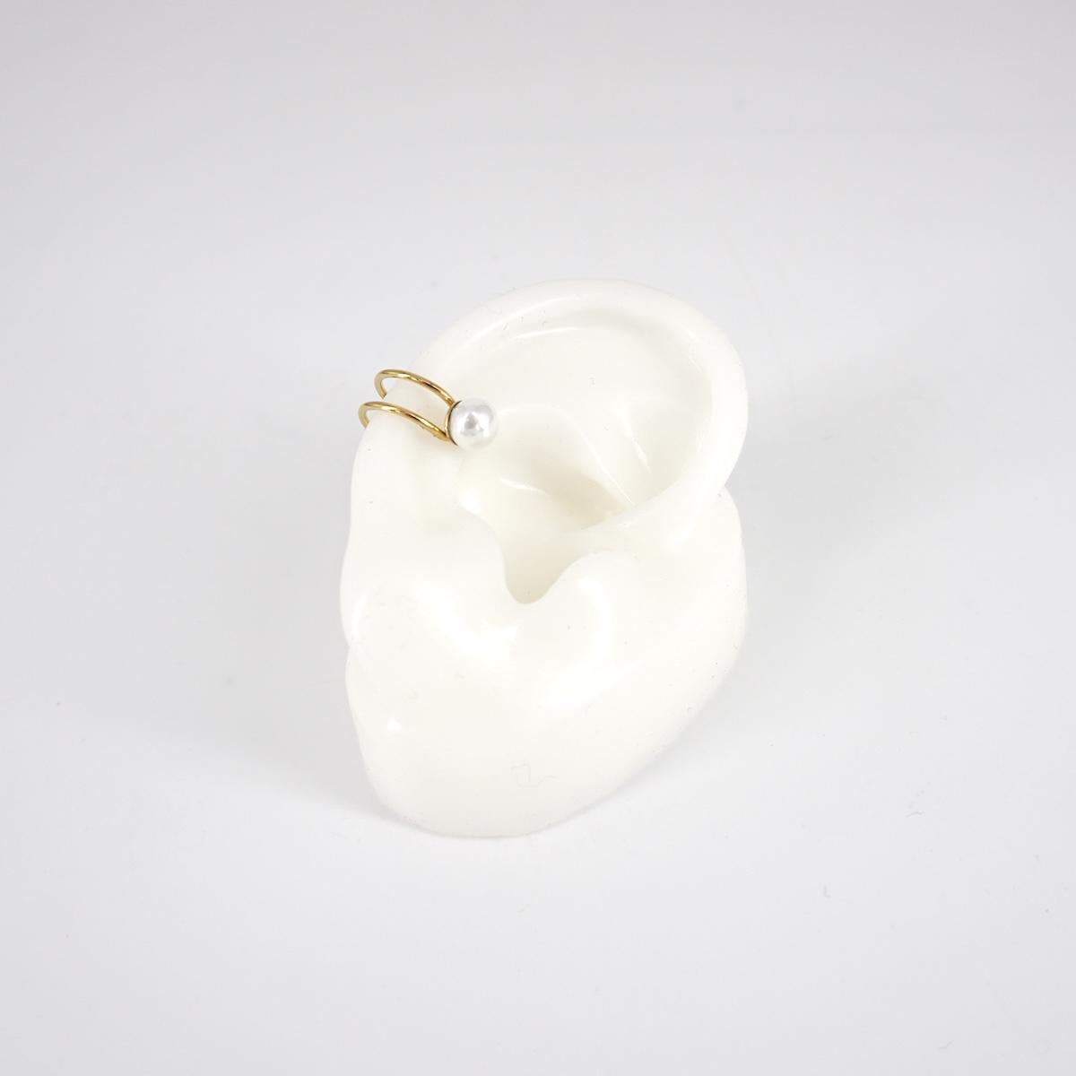 Earcuff doppio PERLA
