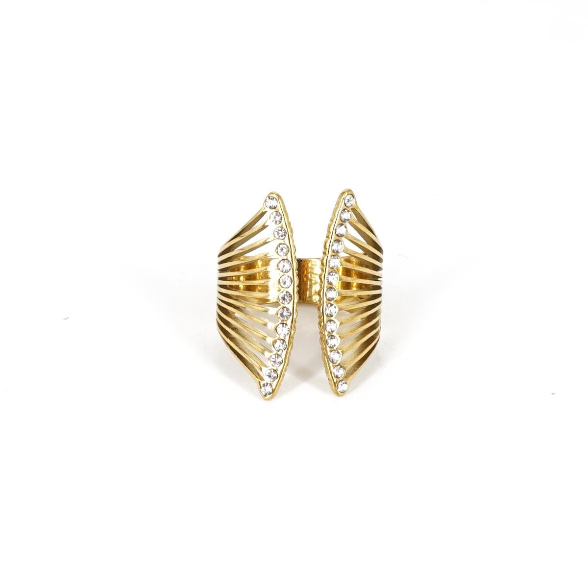 ANELLO STRASS DECO' APERTO ANELLO STRASS DECÒ SOPHIE GIOIELLI