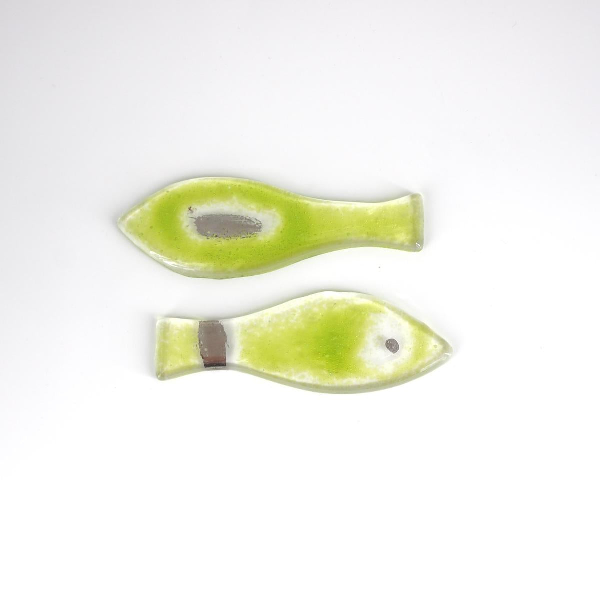 Poggiaposate PESCIOLINO verde lime