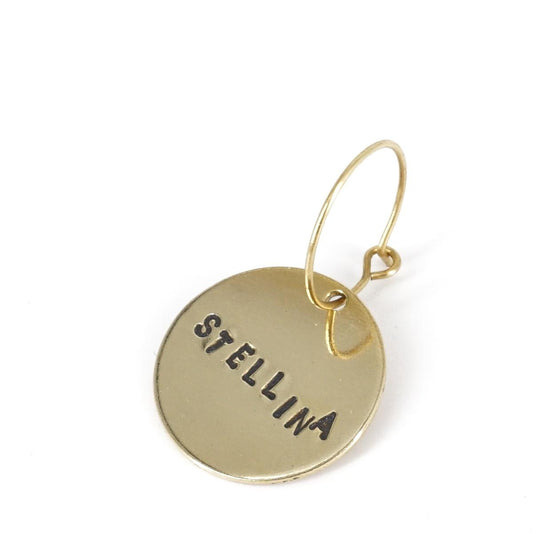 Orecchino tondo L STELLINA