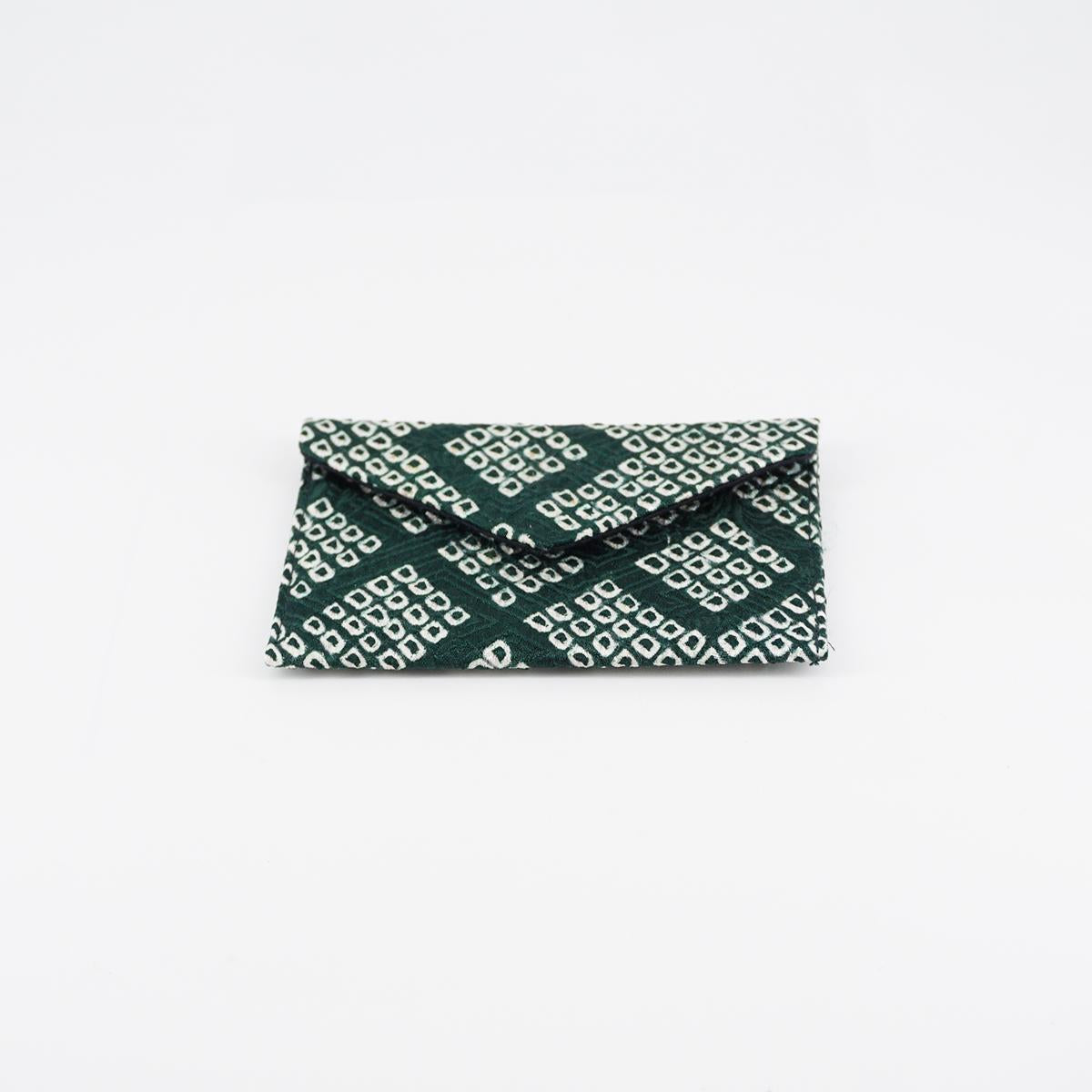 Portacarte TEXTURE ROMBI VERDE