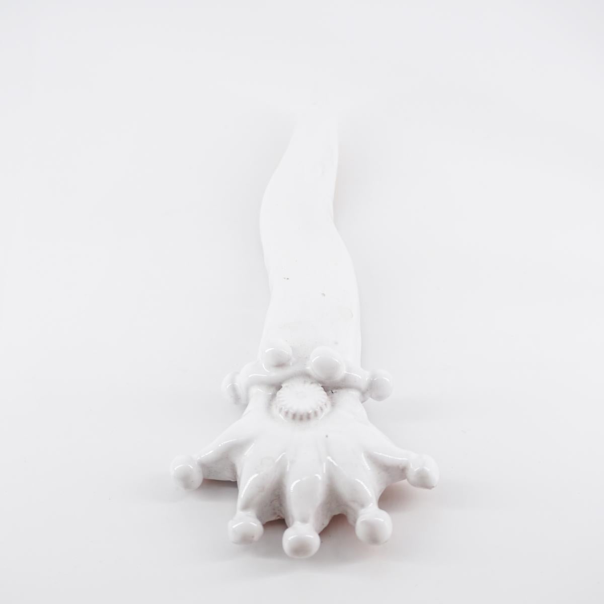 Medium horn CORONA white