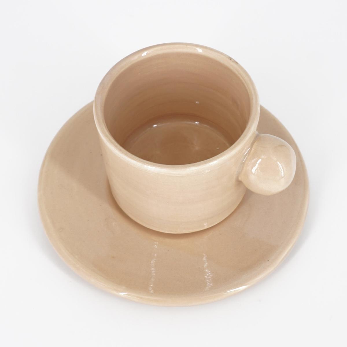 TAZZINA CAFFè CON PIATTINO TUPPO NUDE TAZZINA CAFFÈ TUPPO NUDE NICOLE