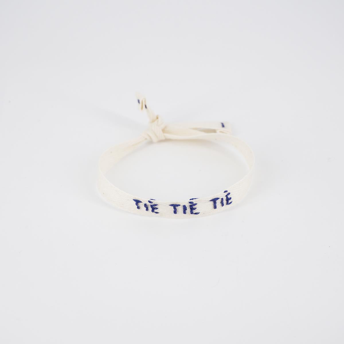 NOMADEA BRACCIALE TIÈ TIÈ TIÈ BIANCO