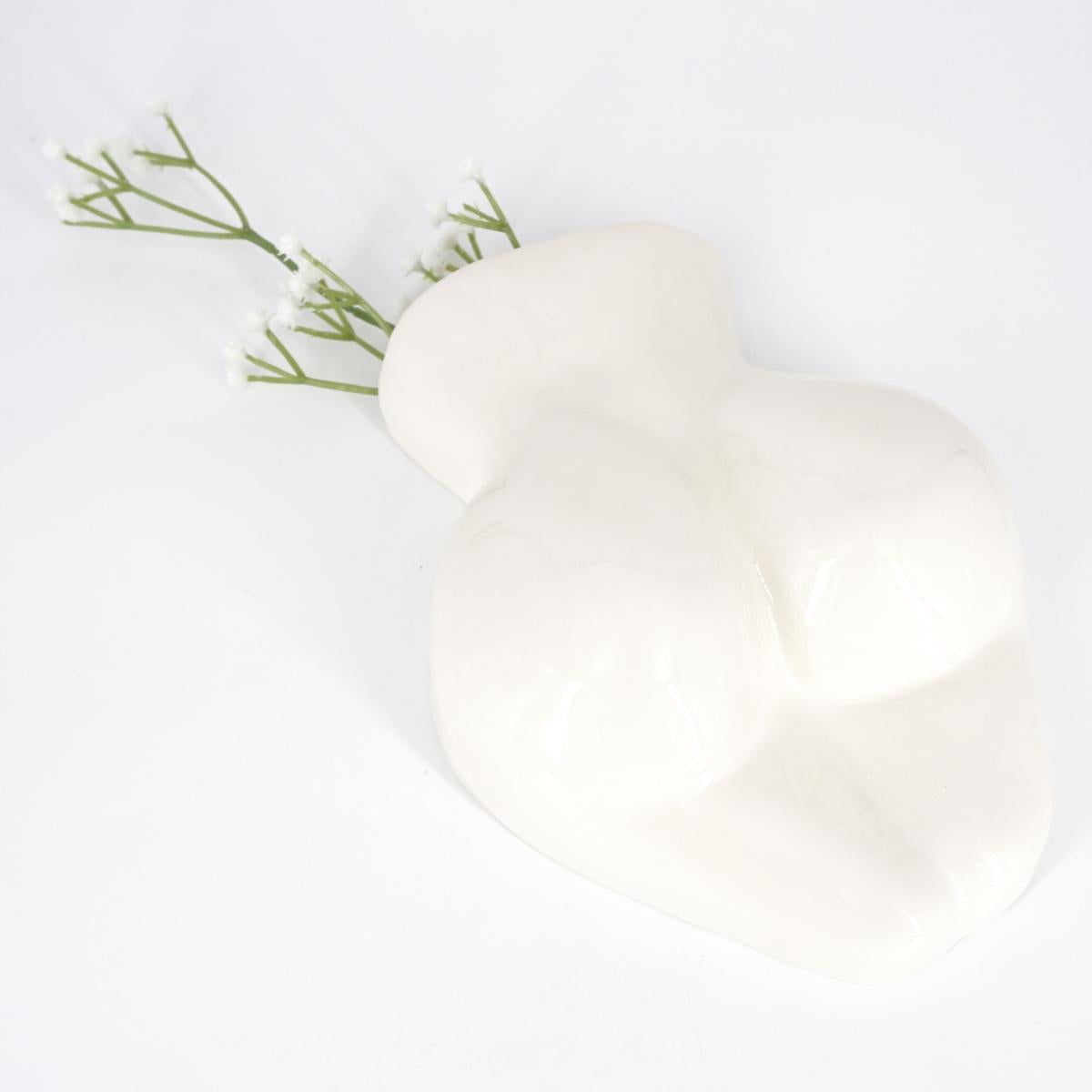 Vaso CHIAPPE da parete VASO DA MURO DONNA BIANCO SGABRINA