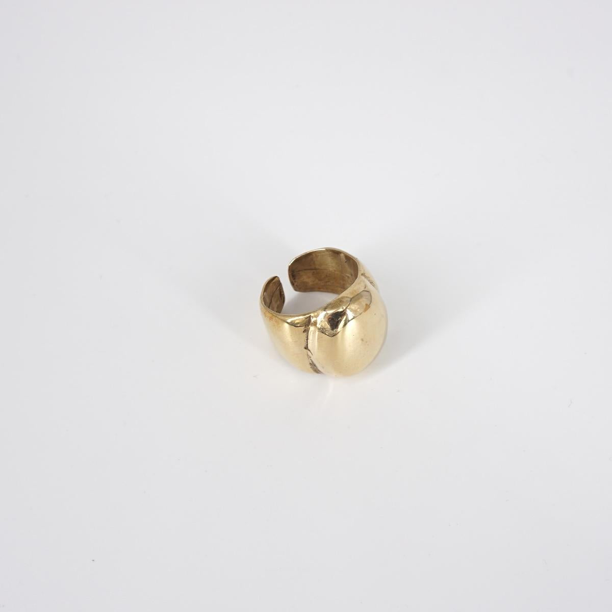 RIVA ANELLO BOMBATO IN OTTONE