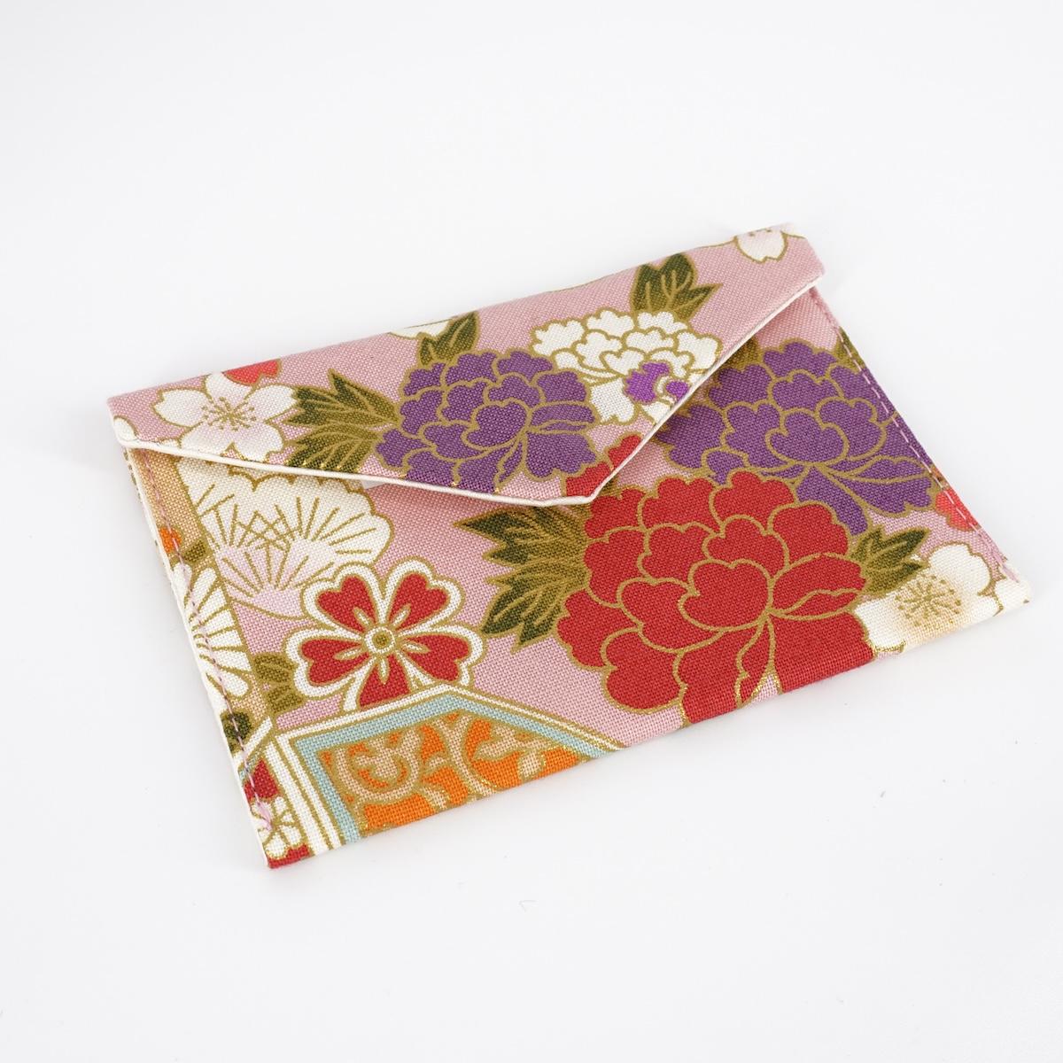 Portacarte FIORI ROSA