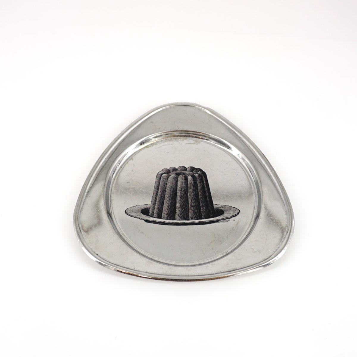 Piattino vintage CANNELÉS TRIANGOLO STONDATO