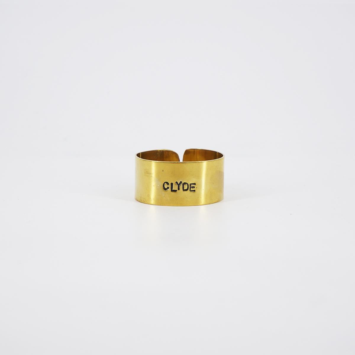 small clyde napkin ring