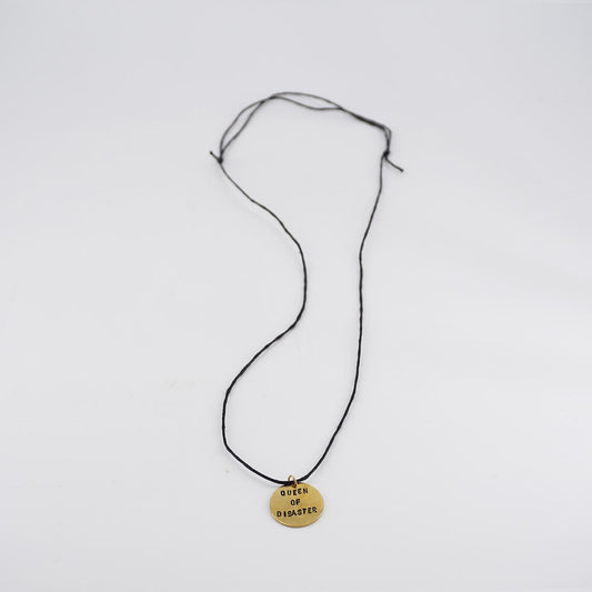QUEEN OF DISASTER Necklace Cord