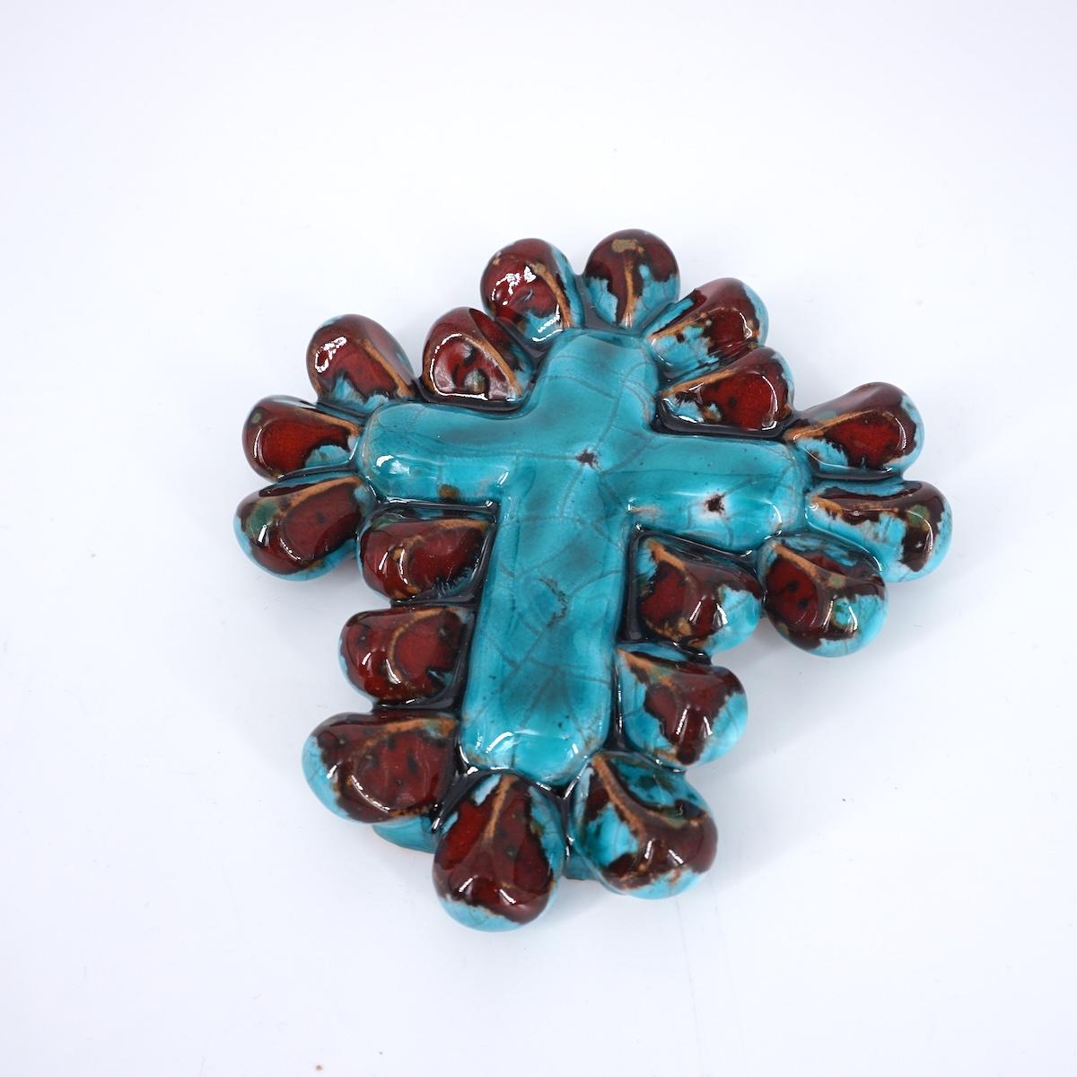 FRATANTONI CROCEGOCCE VERDE ACQUA/ROSSO