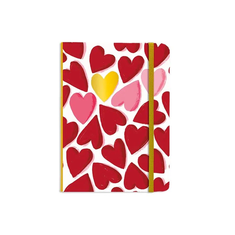 A6 HEARTS Notebook