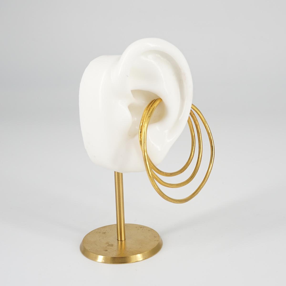 EARCUFF TRIPLO CERCHIO