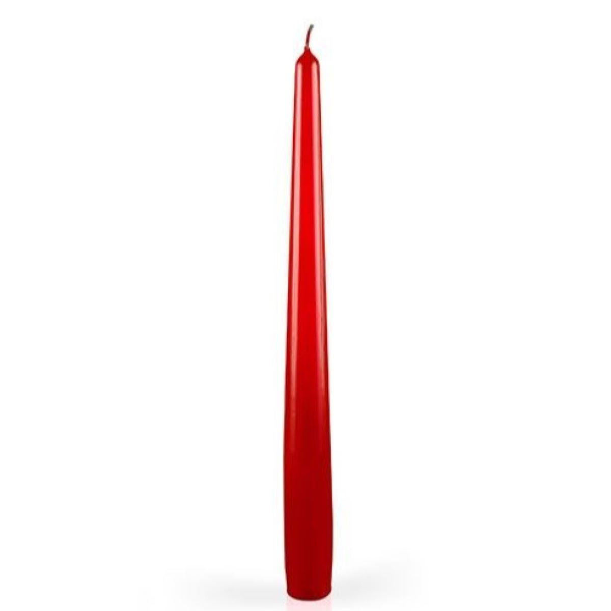 Candela stelo 25 cm ROSSO CANDELA 25 CM ROSSA CERERIA DI GIORGIO